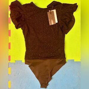 Bershka. Black top. Size Small. New.